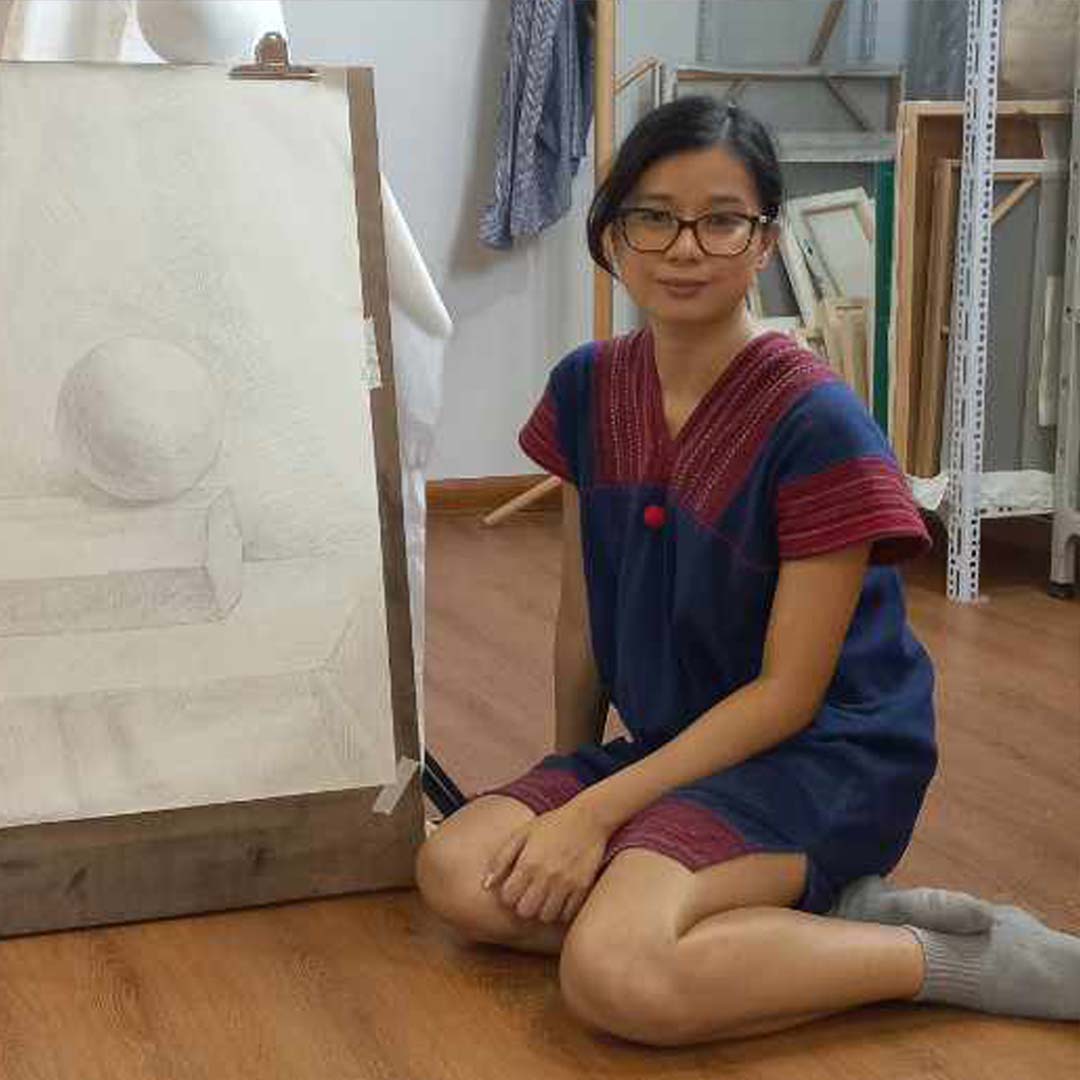 Sayang - Indonesian student in art tutor Hanoi