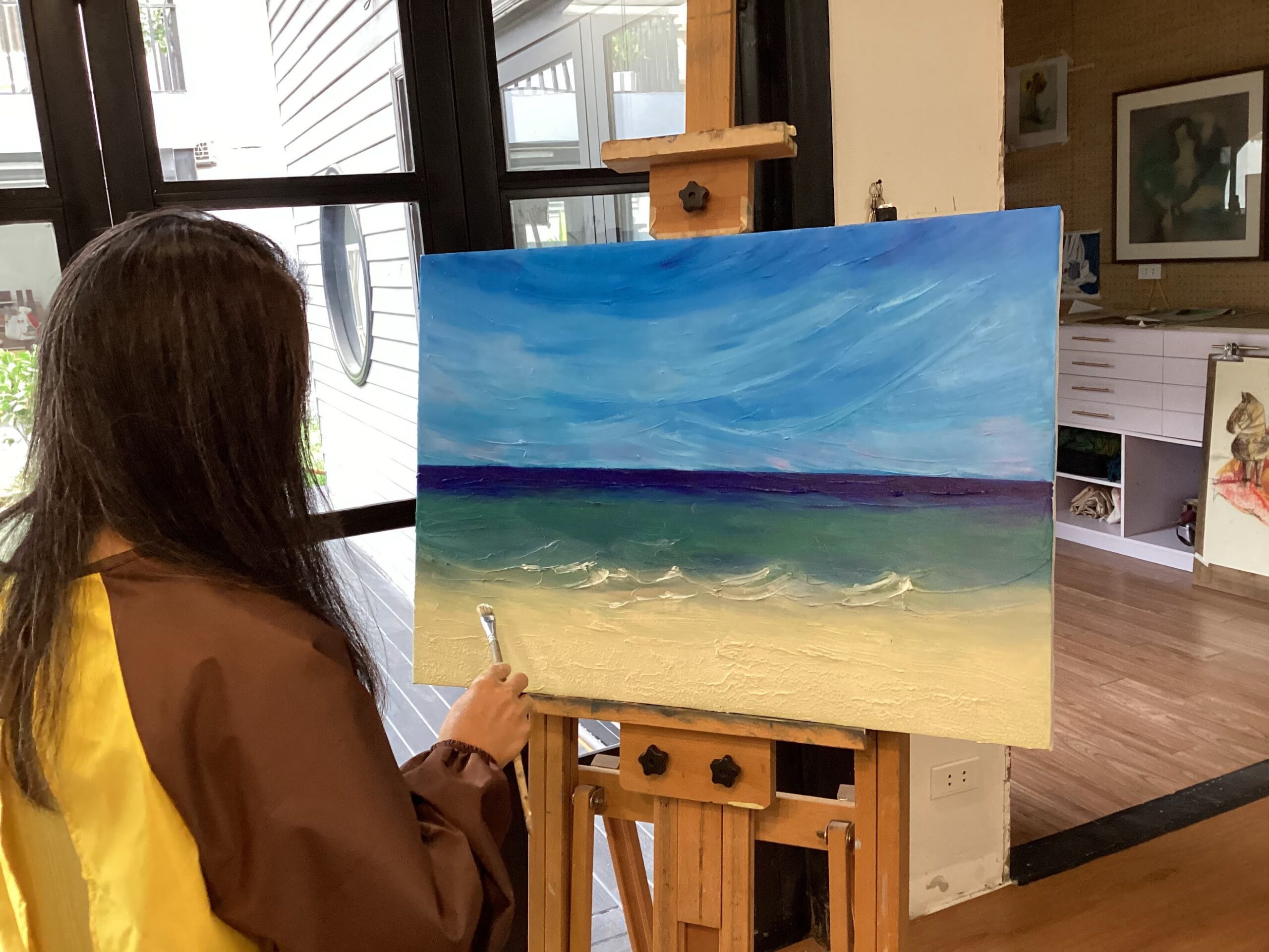 3 weeks – Landscape painting with Naomi